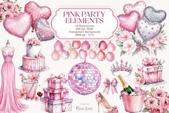 Add a Splash of Glamour with Pink Party Elements