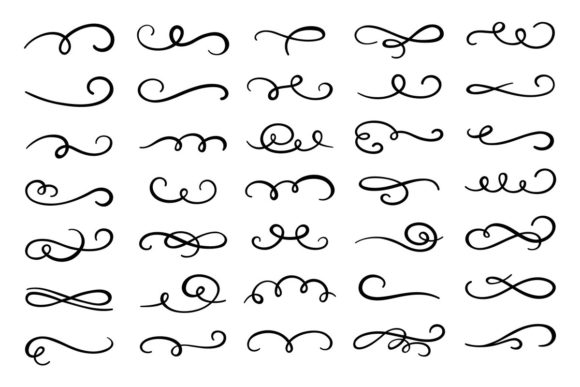 Calligraphic Swirl Flourish: A Designer’s Guide to Decorative Elegance
