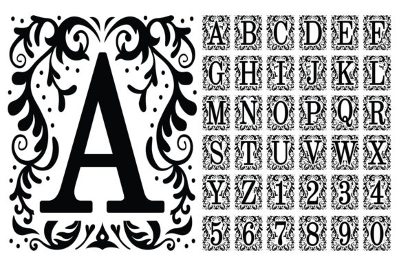 Timeless Elegance: Mastering Design with Vintage Monogram Letters