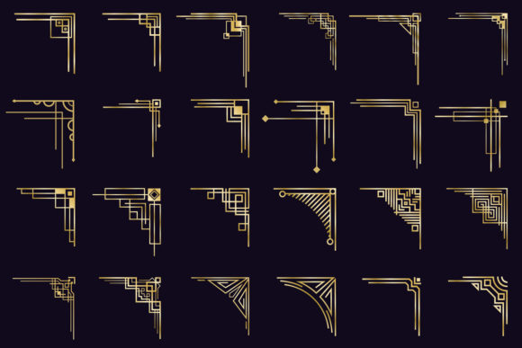 Unleashing Vintage Elegance with Art Deco Corners